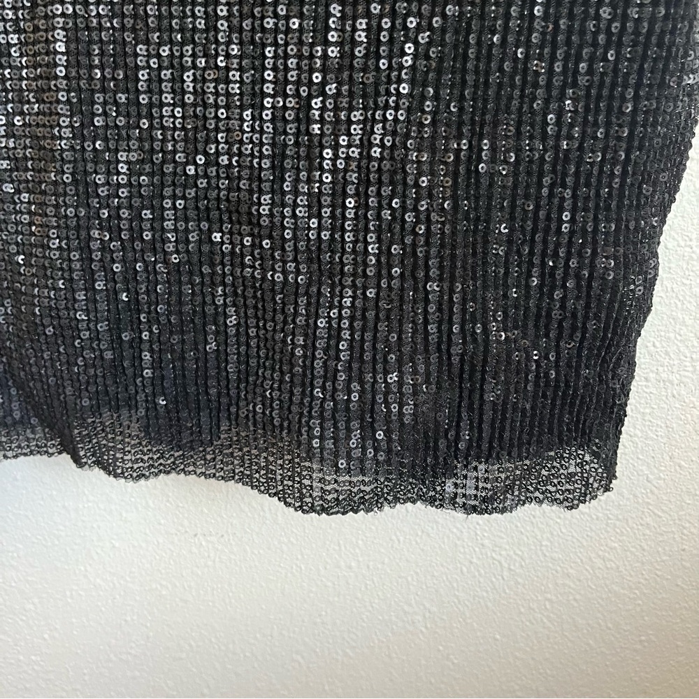 Saylor x Free People / Frankie Black Sequin Dress - Picture 8 of 11